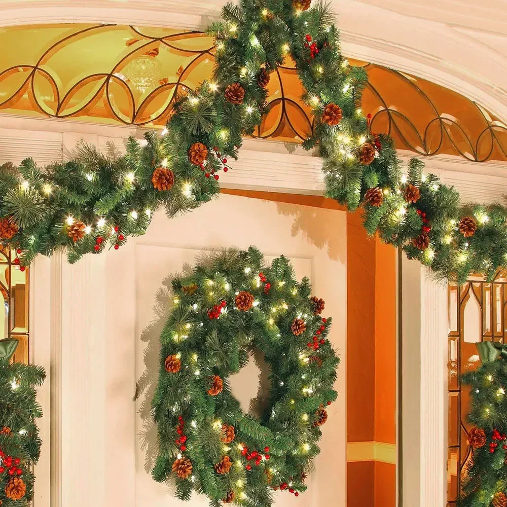 Elevate your Christmas decor with this LED Christmas Rattan Garland that promises to bring a festive and cozy vibe to your home during the holiday season. Double Cart provides Best products for your home in Washington, DC.