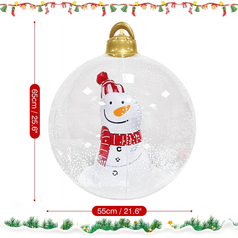 Get ready to make a statement this holiday season with our Large Outdoor Christmas PVC Inflatable Ball with Lights! At approximately 55cm when inflated, these giant balls are sure to be eye-catching from afar, adding a festive touch to your outdoor decor. Double Cart provides Best products for your home in Chicago, IL.