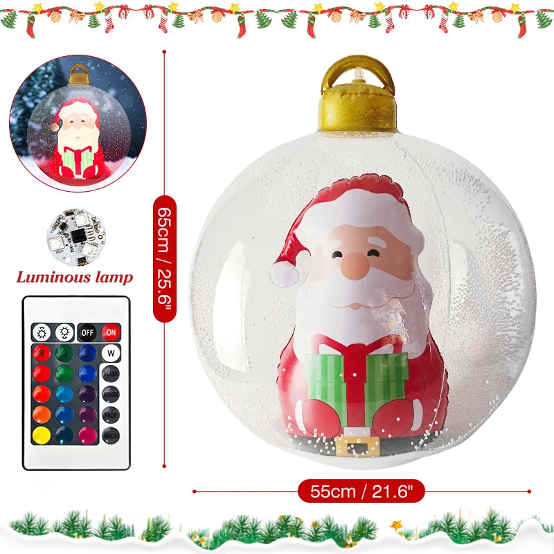 Get ready to make a statement this holiday season with our Large Outdoor Christmas PVC Inflatable Ball with Lights! At approximately 55cm when inflated, these giant balls are sure to be eye-catching from afar, adding a festive touch to your outdoor decor. Double Cart provides Best products for your home in Denver, CO.