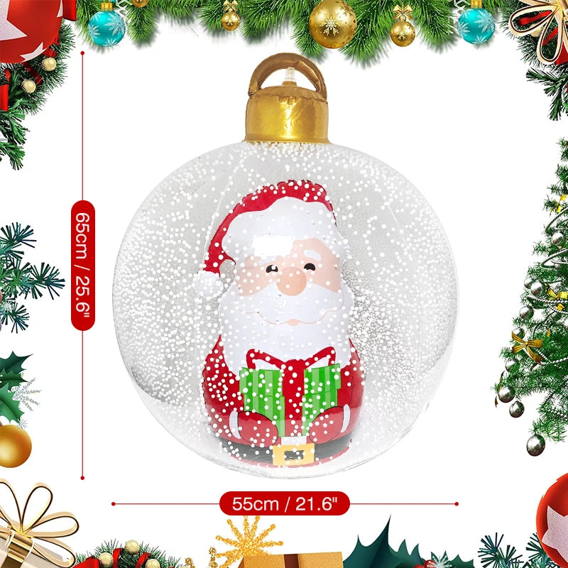 Get ready to make a statement this holiday season with our Large Outdoor Christmas PVC Inflatable Ball with Lights! At approximately 55cm when inflated, these giant balls are sure to be eye-catching from afar, adding a festive touch to your outdoor decor. Double Cart provides Best products for your home in Houston, TX.
