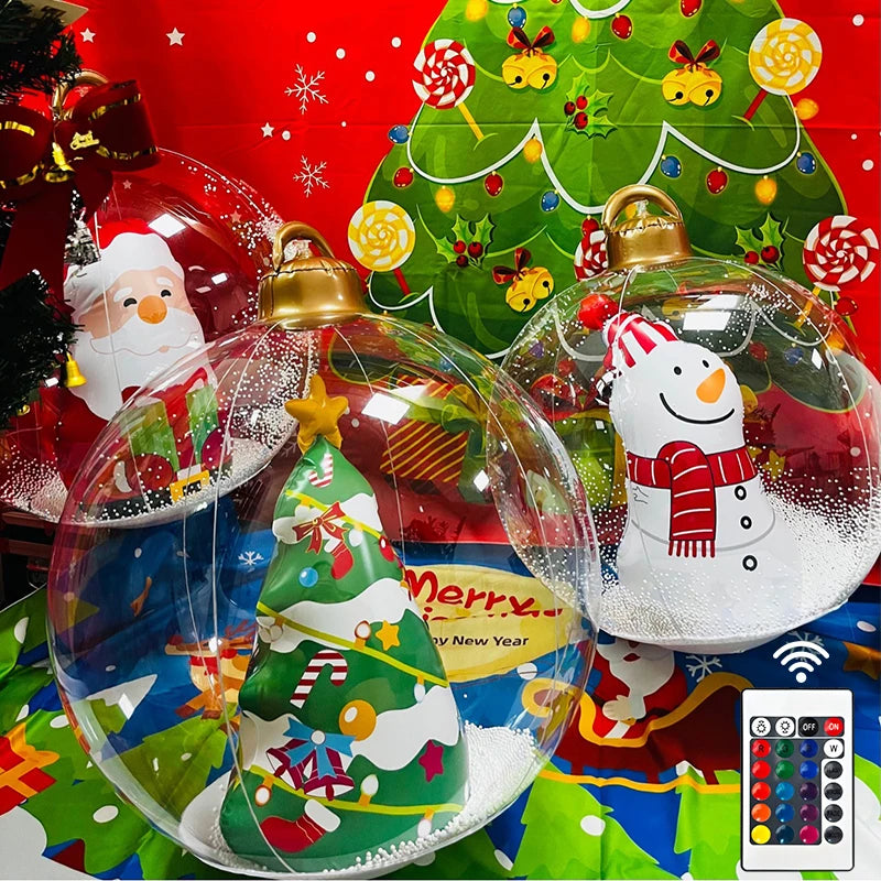 Get ready to make a statement this holiday season with our Large Outdoor Christmas PVC Inflatable Ball with Lights! At approximately 55cm when inflated, these giant balls are sure to be eye-catching from afar, adding a festive touch to your outdoor decor. Double Cart provides Best products for your home in Kansas City, MO.