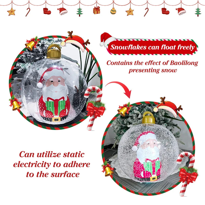 Get ready to make a statement this holiday season with our Large Outdoor Christmas PVC Inflatable Ball with Lights! At approximately 55cm when inflated, these giant balls are sure to be eye-catching from afar, adding a festive touch to your outdoor decor. Double Cart provides Best products for your home in Minneapolis, MN.