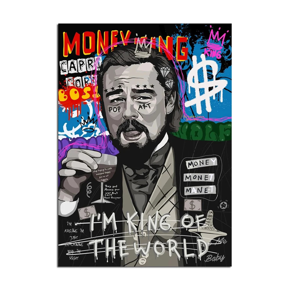 Enhance your home decor with this stunning abstract canvas painting featuring the iconic Leonardo DiCaprio from the movie The Great Gatsby. Double Cart provides Best products for your home in Milwaukee, WI.