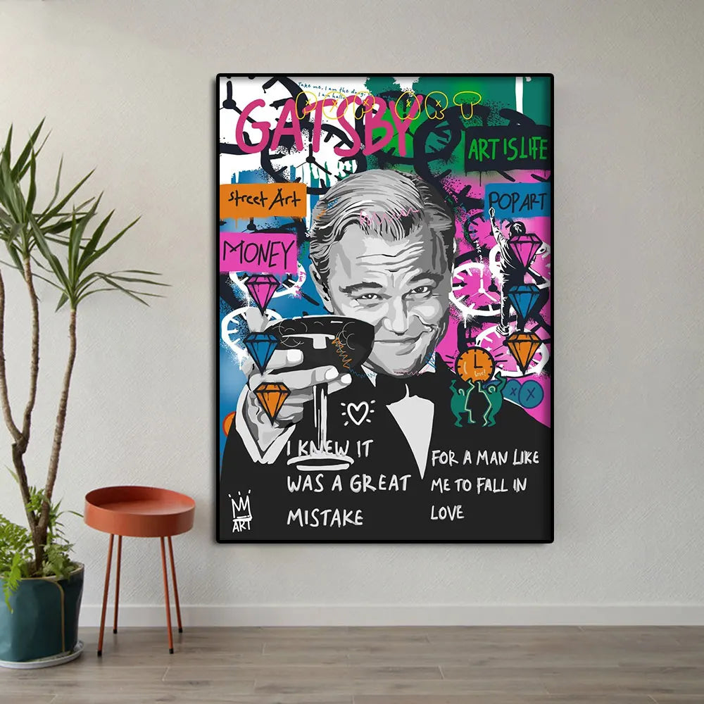 This Leonardo DiCaprio Great Gatsby canvas print is a stunning addition to any movie star lover's wall art collection. Double Cart provides Best products for your home in Tampa, FL.