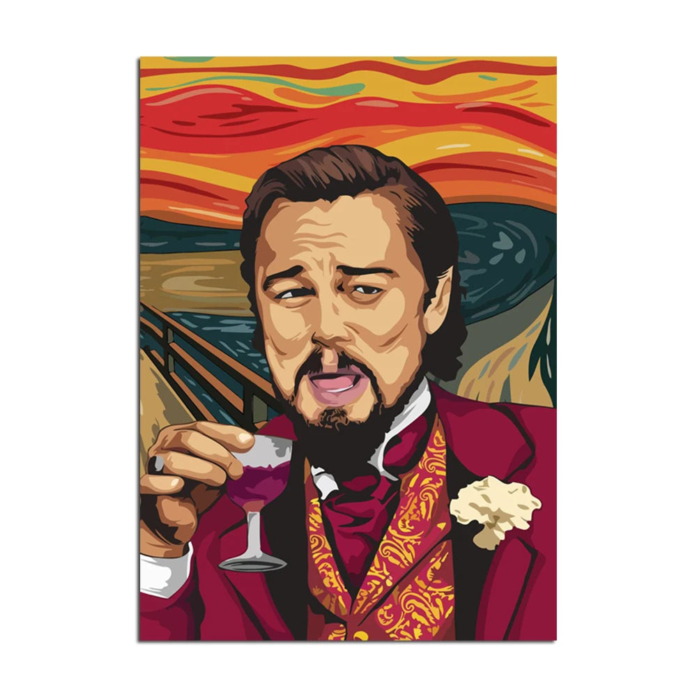 Create a statement wall in your home with the Leonardo DiCaprio Great Gatsby Movie Star Canvas Print. Double Cart provides Best products for your home in Columbus, OH.