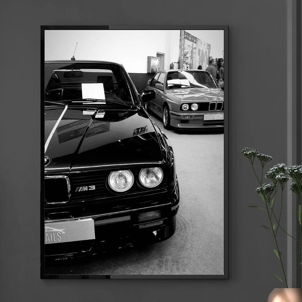 Bring a touch of classic style to your living space with the M3 Car Canvas Print Poster. Double Cart provides Best products for your home in Los Angeles, CA.