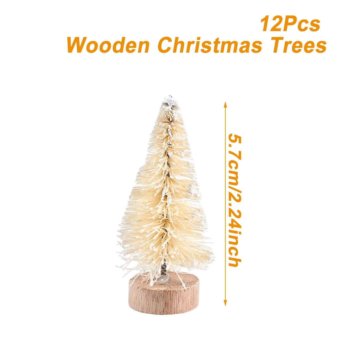 Introducing the charming Mini Wooden Christmas Tree Tabletop Ornament Decor! Handcrafted with care using small sisal pine, this adorable piece adds a touch of festive cheer to any space. Double Cart provides Best products for your home in Philadelphia, PA.