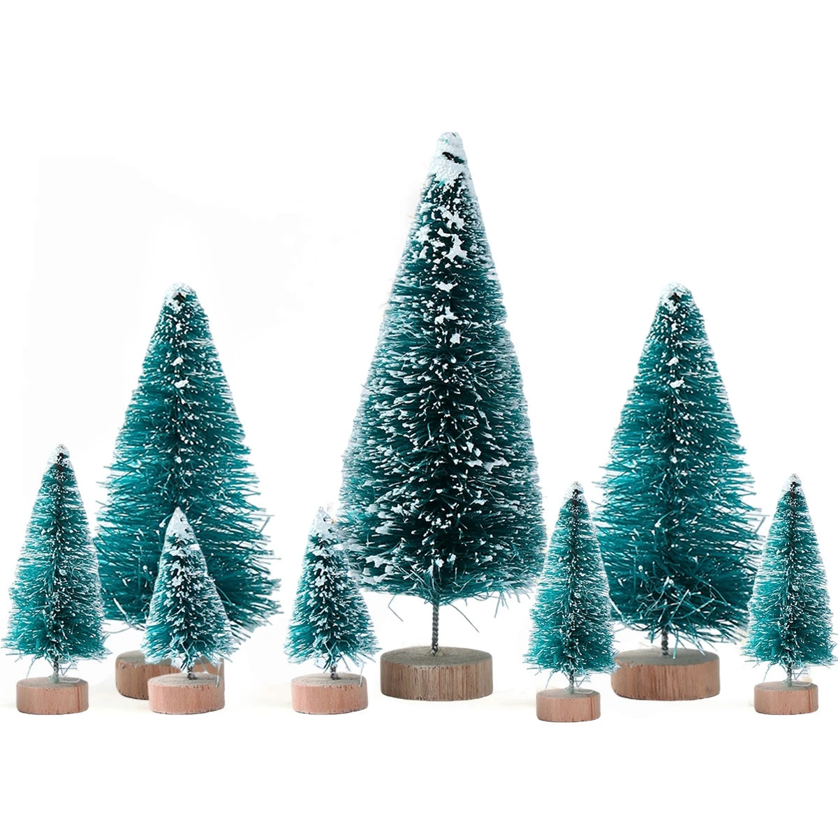 Introducing the charming Mini Wooden Christmas Tree Tabletop Ornament Decor! Handcrafted with care using small sisal pine, this adorable piece adds a touch of festive cheer to any space. Double Cart provides Best products for your home in Phoenix, AZ.