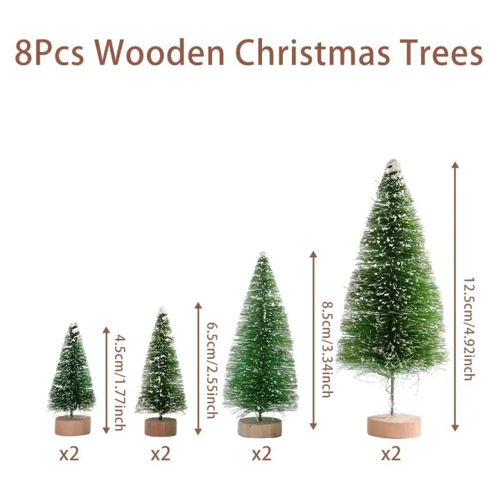 Introducing the charming Mini Wooden Christmas Tree Tabletop Ornament Decor! Handcrafted with care using small sisal pine, this adorable piece adds a touch of festive cheer to any space. Double Cart provides Best products for your home in Seattle, WA.