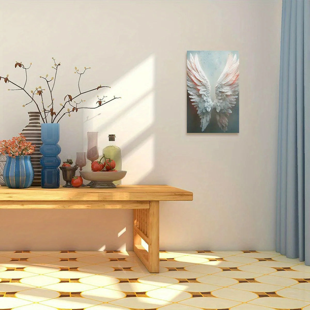 This modern HD canvas painting with a wooden frame is a perfect addition to your home decor, enhancing the aesthetic value with its high-quality artistry. Double Cart provides Best products for your home in Baltimore, MD.
