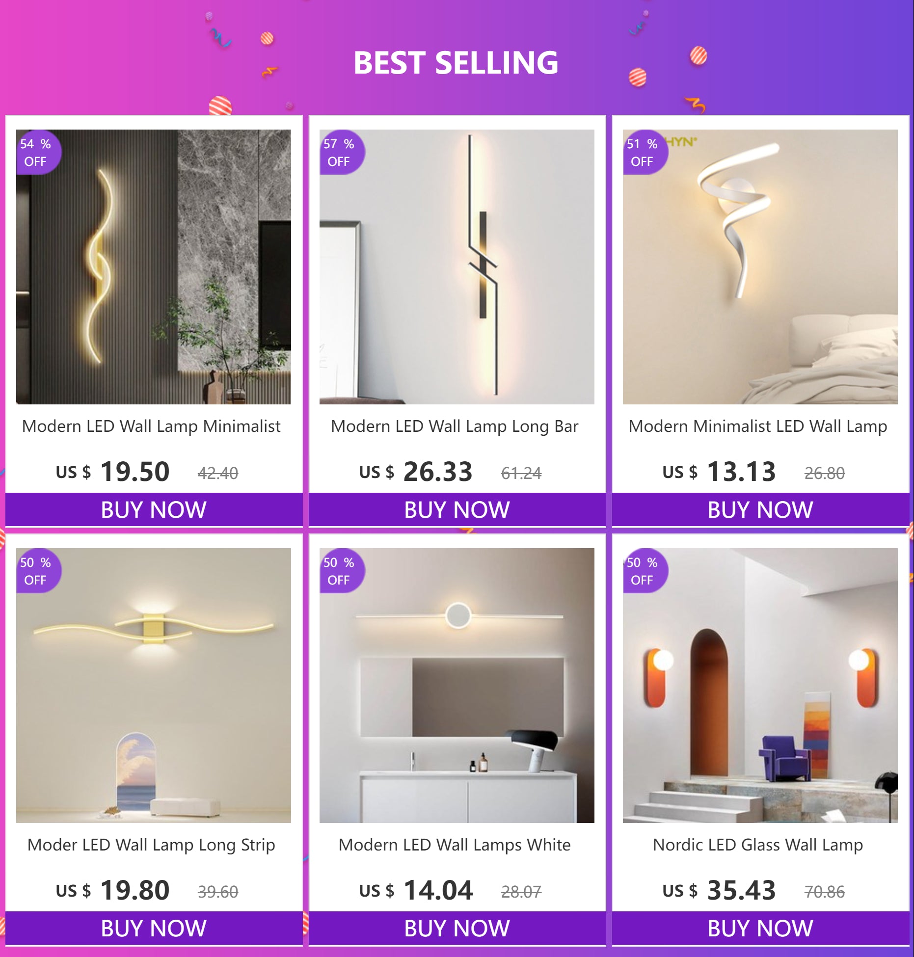 This modern LED wall lamp adds a touch of whimsy and space-themed charm to any bedroom or living room. Double Cart provides Best products for your home in Nashville, TN.