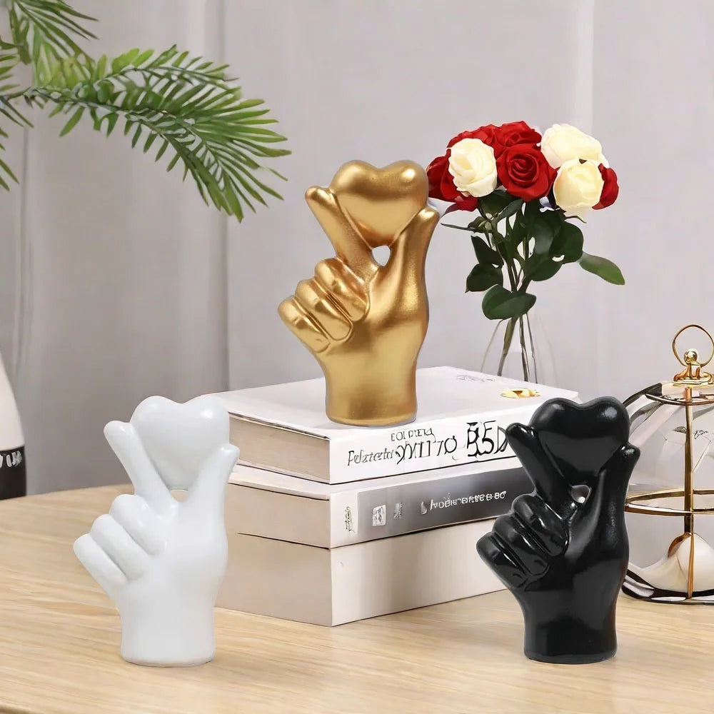 This stunning Heart Gesture Sculpture is a charming addition to any desktop or shelf. Double Cart provides Best products for your home in Tampa, FL.