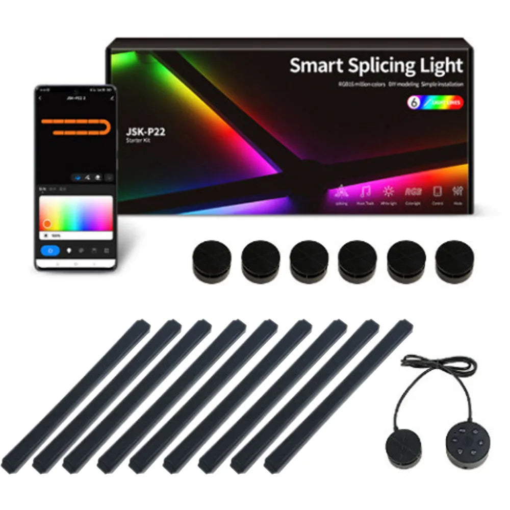 Transform any space into a dynamic and vibrant environment with this RGB Smart Wall Light DIY Kit perfect for gaming setups, bedrooms, or bars. Double Cart provides Best products for your home in Phoenix, AZ.