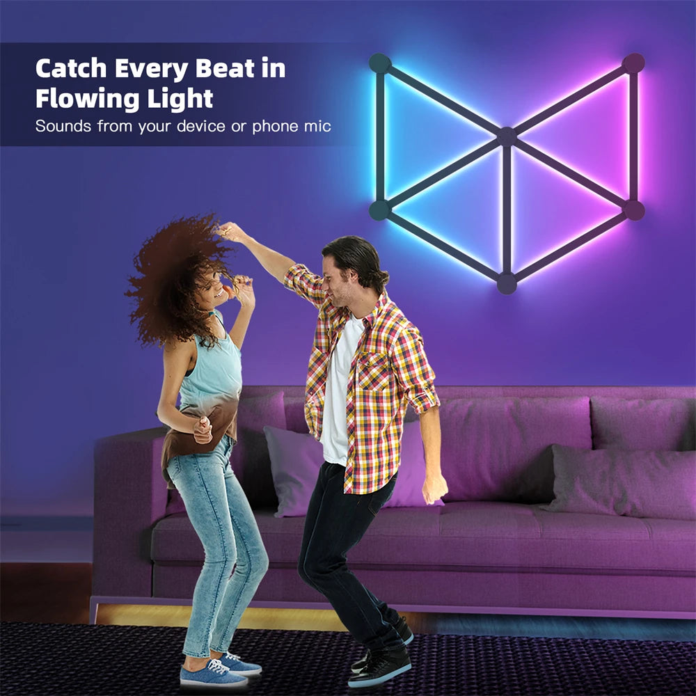 Transform any space into a dynamic and vibrant environment with this RGB Smart Wall Light DIY Kit perfect for gaming setups, bedrooms, or bars. Double Cart provides Best products for your home in Raleigh, NC.