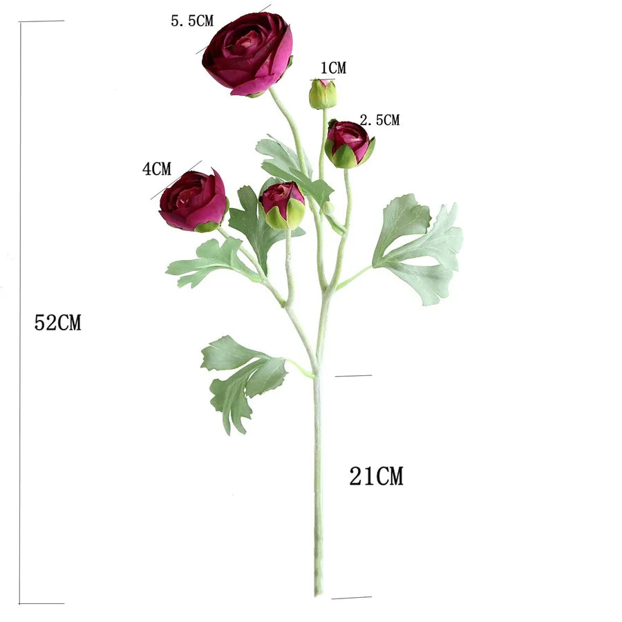 Upgrade your wedding or home decor with these stunning Real Touch Artificial Ranunculus Flowers. Double Cart provides Best products for your home in Atlanta, GA.