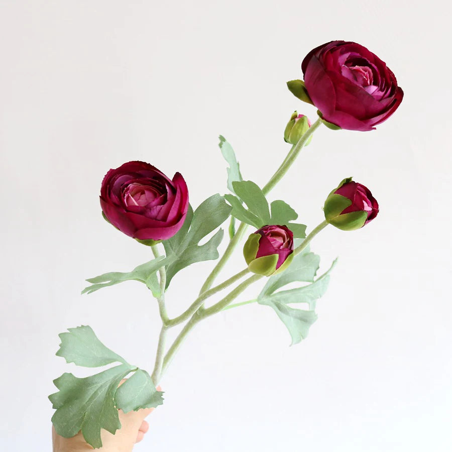 Upgrade your wedding or home decor with these stunning Real Touch Artificial Ranunculus Flowers. Double Cart provides Best products for your home in San Jose, CA.