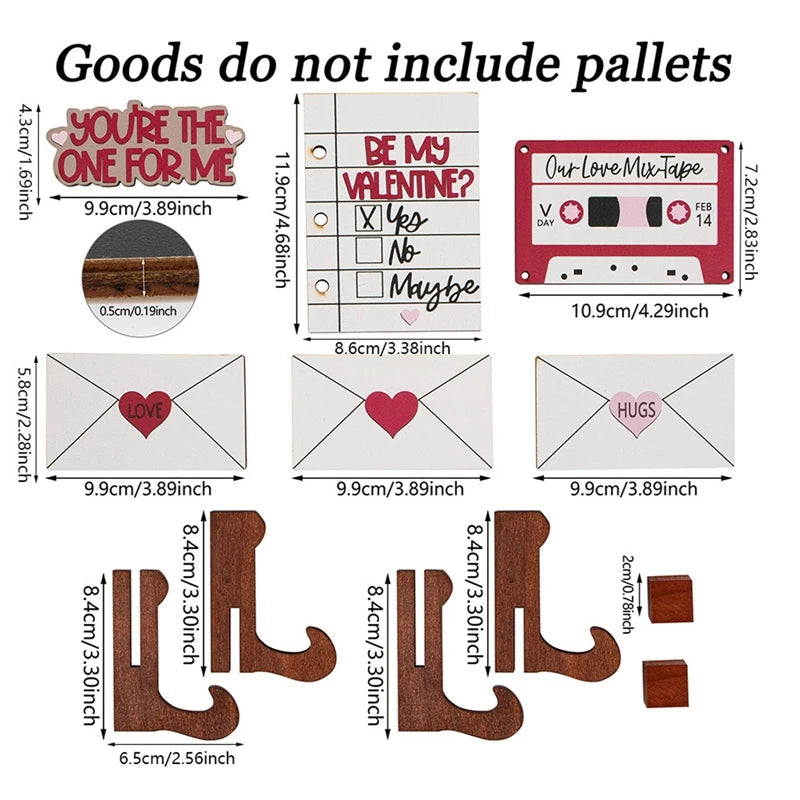This Rustic Wooden Valentine's Day Tiered Tray Decor Set in a Farmhouse Love Theme is perfect for adding a touch of love to your home decor. Double Cart provides Best products for your home in Charlotte, NC.