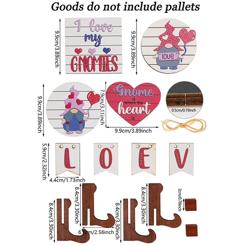 This Rustic Wooden Valentine's Day Tiered Tray Decor Set in a Farmhouse Love Theme is perfect for adding a touch of love to your home decor. Double Cart provides Best products for your home in Raleigh, NC.