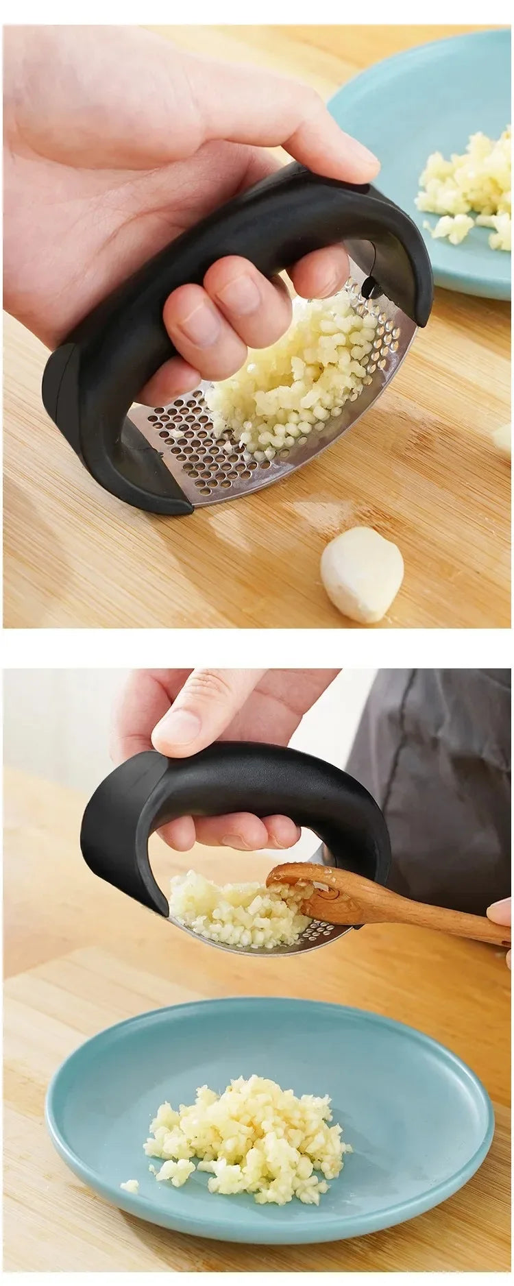 Introducing our Stainless Steel Garlic Press Crusher - the ultimate kitchen gadget for efficient and hassle-free meal prep! Crafted from premium stainless steel, this garlic press offers durability and a sleek design that elevates your cooking experience. Double Cart provides Best products for your home in Minneapolis, MN.