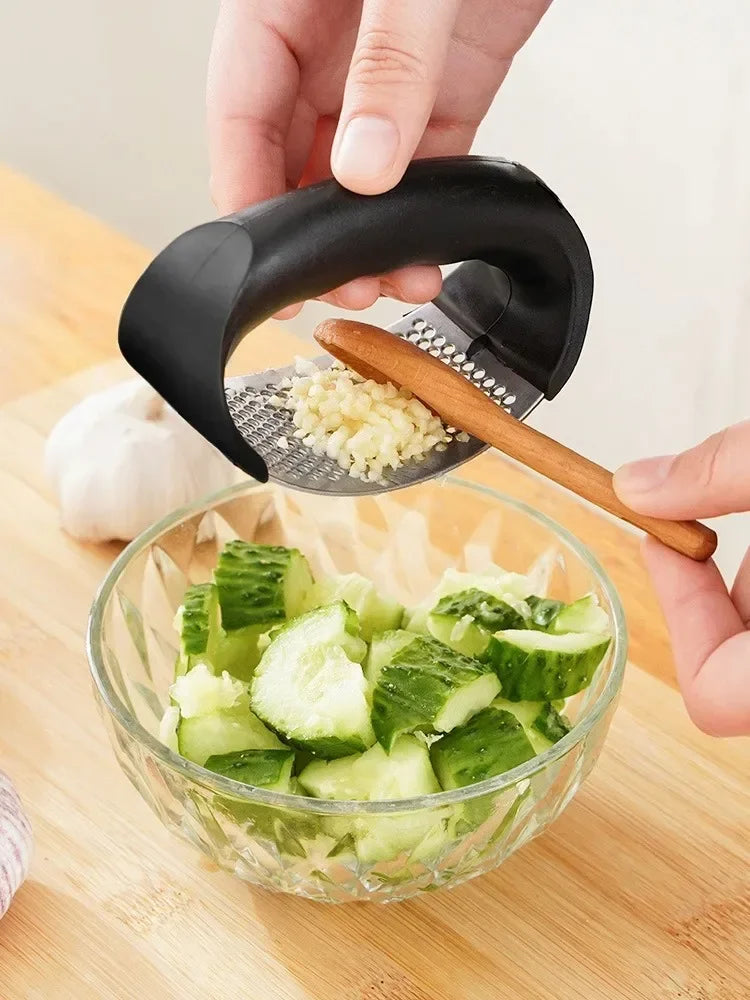 Introducing our Stainless Steel Garlic Press Crusher - the ultimate kitchen gadget for efficient and hassle-free meal prep! Crafted from premium stainless steel, this garlic press offers durability and a sleek design that elevates your cooking experience. Double Cart provides Best products for your home in San Jose, CA.