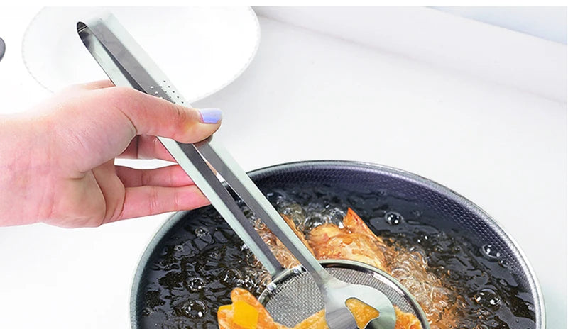 Introducing the Stainless Steel Multifunction Food Clip Tong - a handy eco-friendly cooking tool that's here to make your kitchen adventures more convenient and stylish. Double Cart provides Best products for your home in Kansas City, MO.