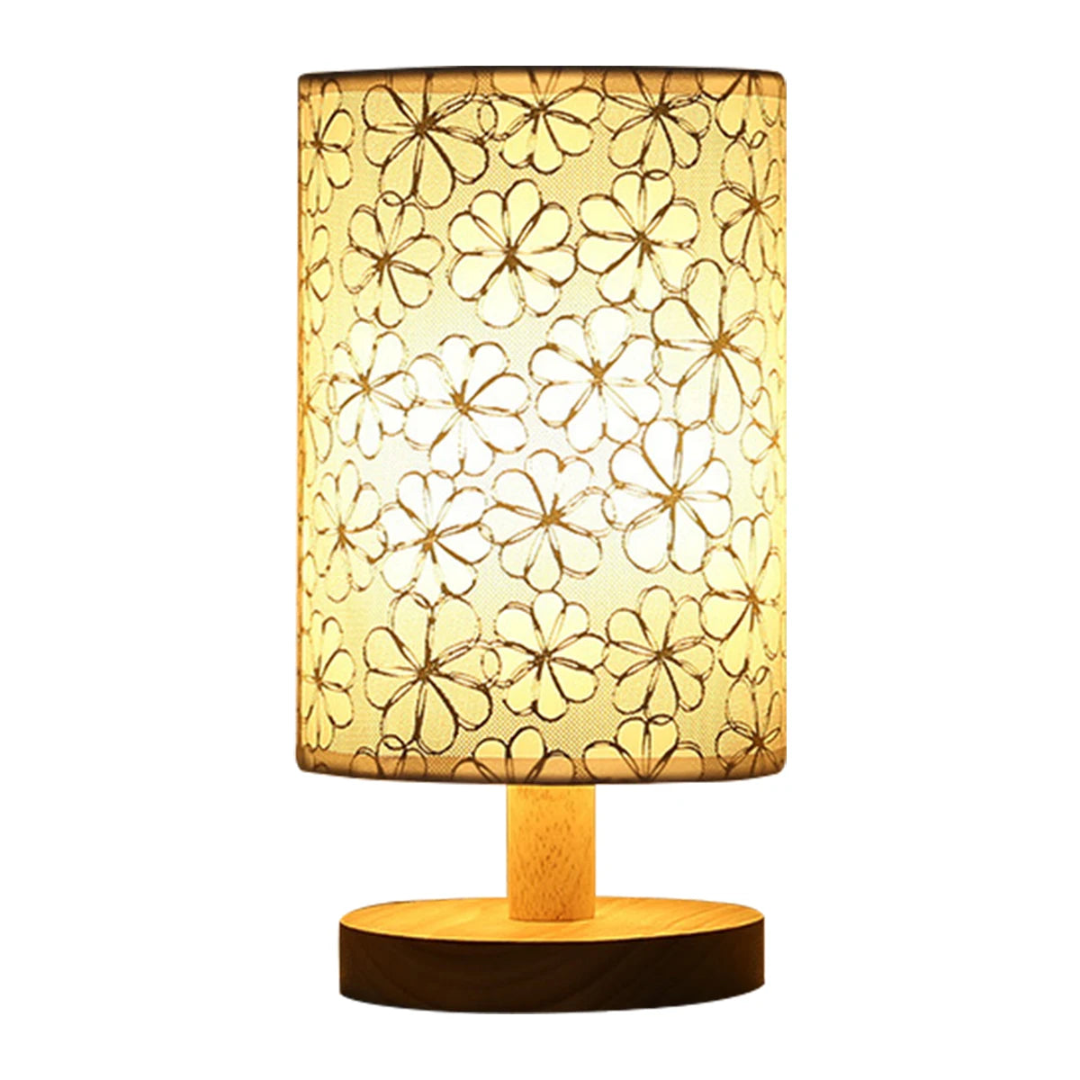 Upgrade your bedroom decor with this stylish USB bedside lamp night light featuring a classic cylinder lamp shade in an elegant ivory color. Double Cart provides Best products for your home in Nashville, TN.