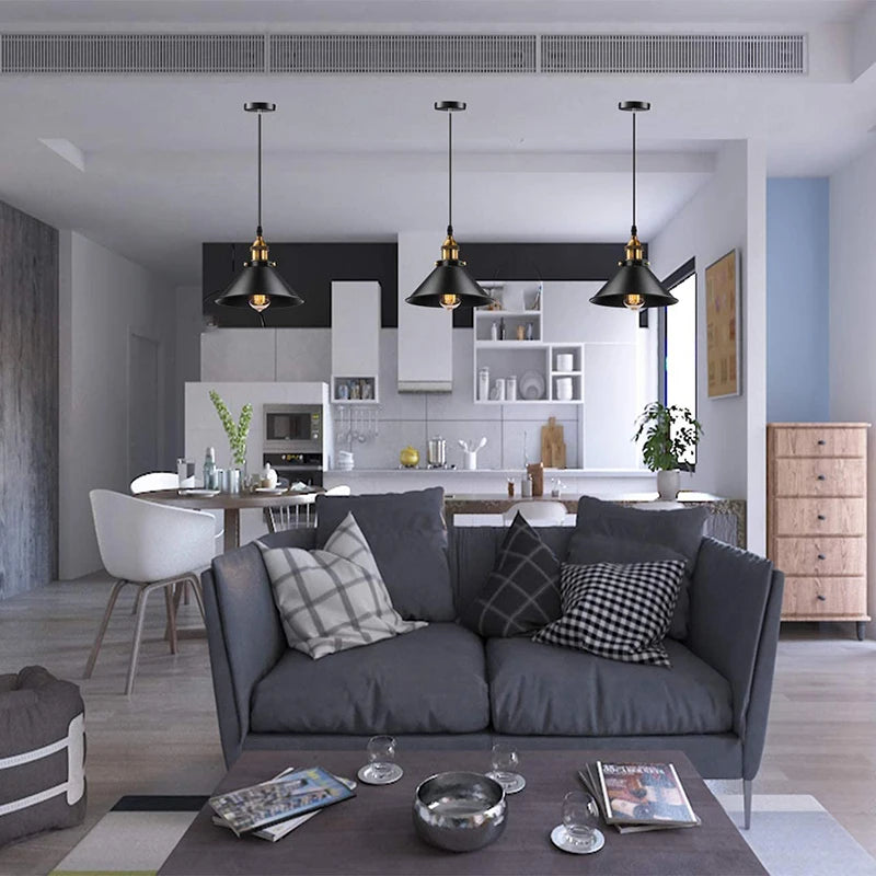 Get ready to elevate your space with the Vintage Iron Black Pendant Light. Double Cart provides Best products for your home in Philadelphia, PA.