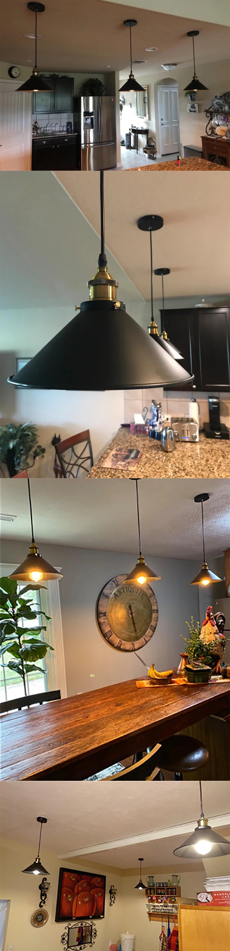 Get ready to elevate your space with the Vintage Iron Black Pendant Light. Double Cart provides Best products for your home in San Jose, CA.