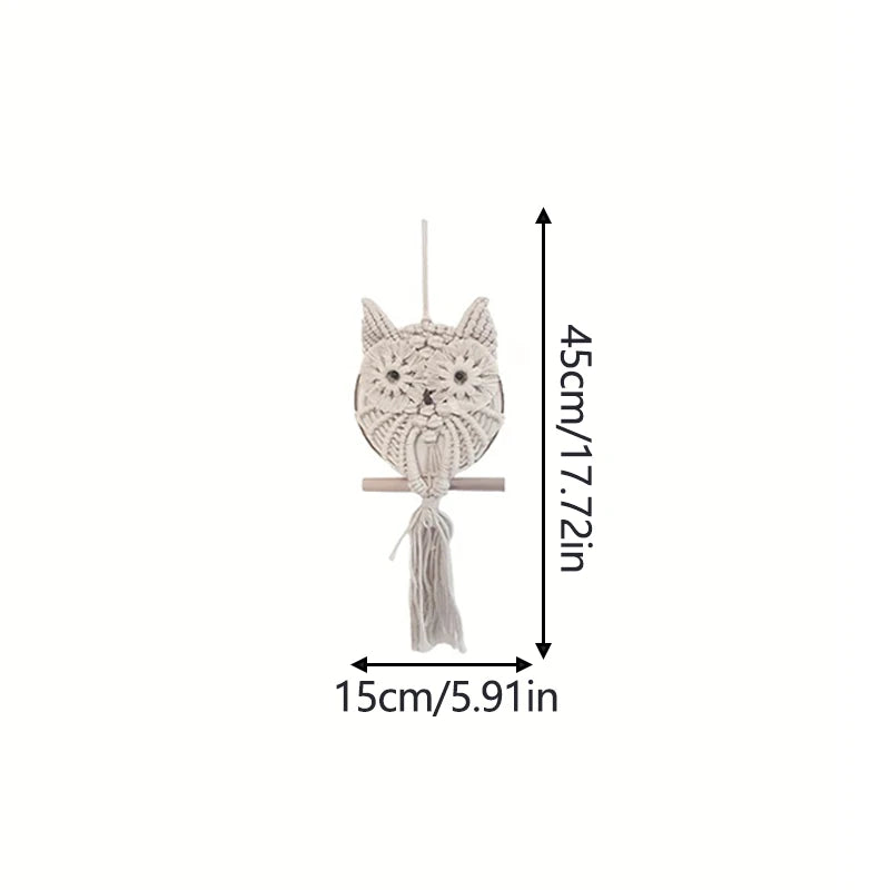 Introducing the Woven Owl Macrame Room Decor, a stunning addition to elevate your home's boho charm effortlessly. Double Cart provides Best products for your home in New Orleans, LA.