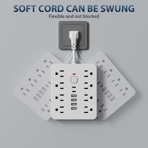 ```html

    Multi-functional Power Strip Overview
    
    Introducing our multi-functional power strip, designed to meet all your charging needs at home or in the office. Discover premium Home Decor, Wall Decor, Lighting, Arts, and Home Improvement products by Double Cart in Tampa Metro Area.